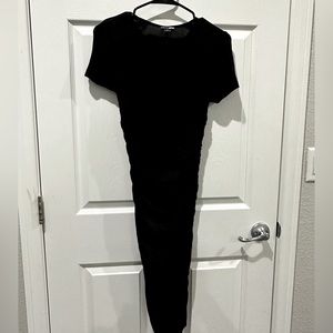 Black dress from fashion nova